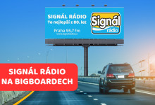 Signál rádio v Praze na Bigboardech